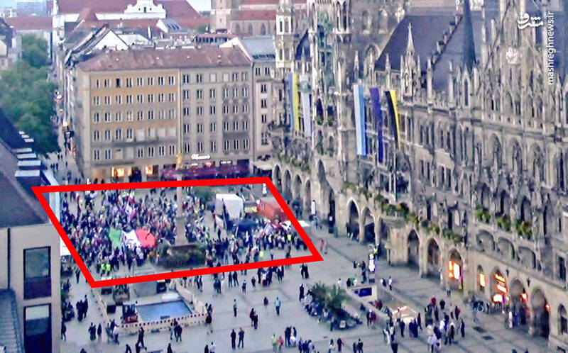 افتادن رضا پهلوی در دامی که یک پرستوی اطلاعاتی پهن کرده بود! / سیرک سلطنتطلبان در مونیخ با اتوبوسهای کرایهای موساد! + تصاویر