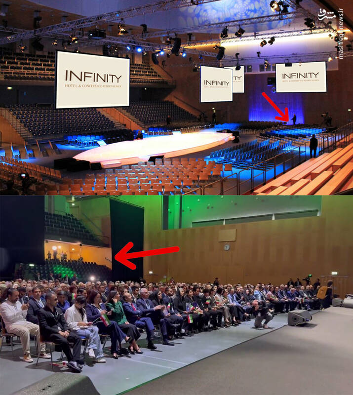 افتادن رضا پهلوی در دامی که یک پرستوی اطلاعاتی پهن کرده بود! / سیرک سلطنتطلبان در مونیخ با اتوبوسهای کرایهای موساد! + تصاویر