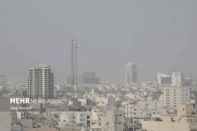 آلودگی هوا در مشهد