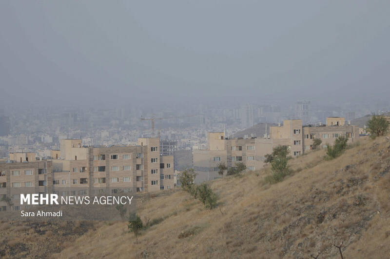 آلودگی هوا در مشهد