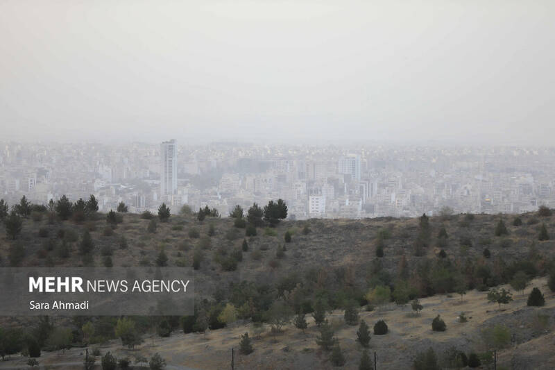 آلودگی هوا در مشهد