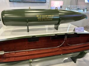 رونمایی از «غضب»؛ جدیدترین و قوی‌ترین بمب غیرهسته‌ای ترکیه