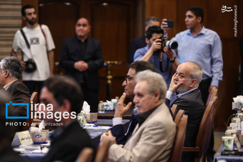 عکس / حضور چهرههای فوتبالی در قرعهکشی لیگ برتر فوتبال 39