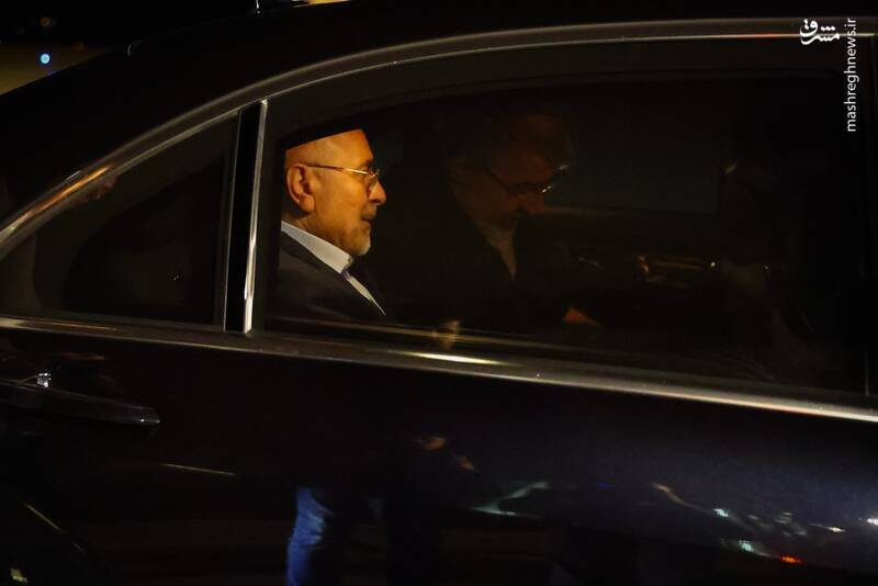 عکس/ ورود قالیباف به ژنو