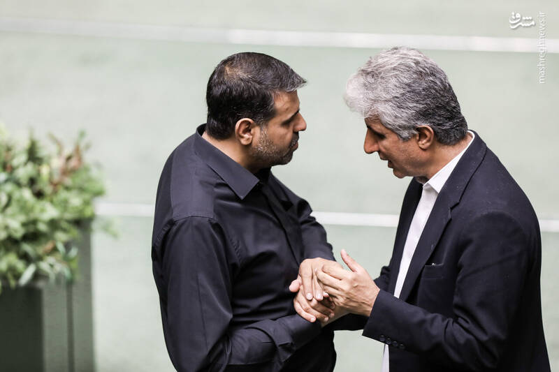 عکس / حضور وزیر ارشاد در صحن علنی مجلس 29