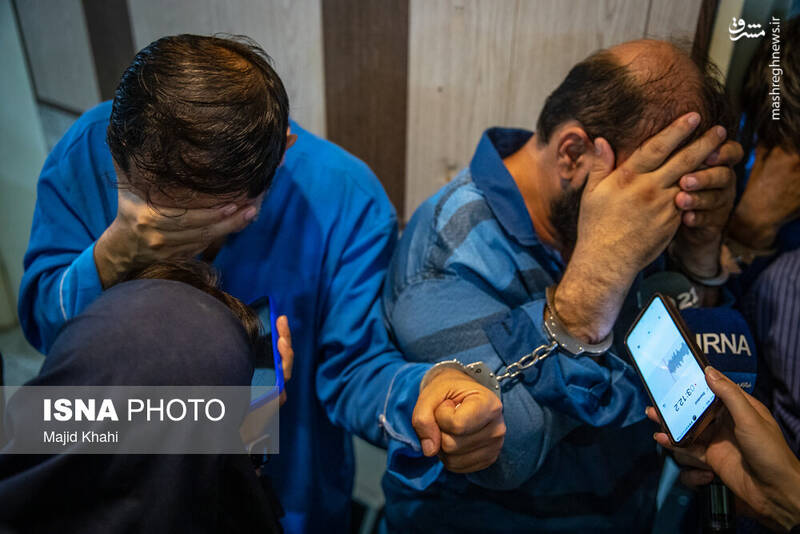 عکس / دستگیری اعضای باند مامورنما در تهران 11