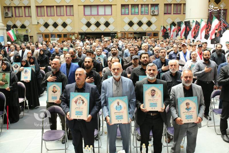 عکس / مراسم بزرگداشت شهدای ورزشکار جنگ تحمیلی 12 روزه 10