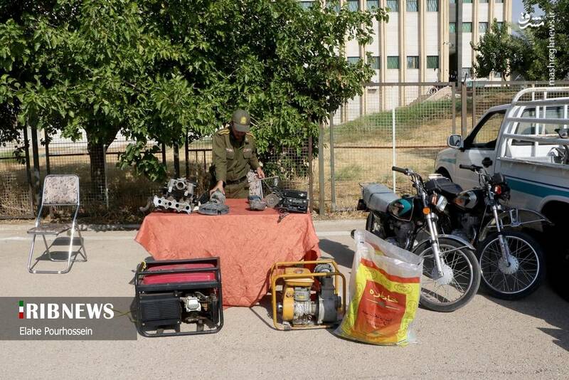 عکس / طرح دستگیری سارقین و نمایشگاه اقلام مکشوفه استان فارس 25