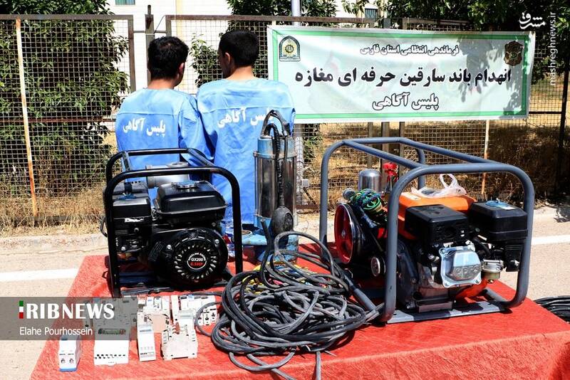 عکس / طرح دستگیری سارقین و نمایشگاه اقلام مکشوفه استان فارس 3