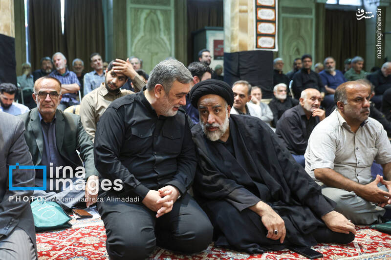 عکس / مراسم سالگرد شهادت اسماعیل هنیه و چهلم سردار ایزدی 20