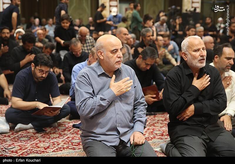عکس / مراسم سالگرد شهادت اسماعیل هنیه و چهلم سردار ایزدی 24