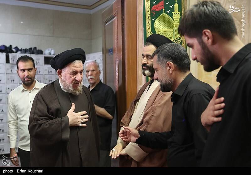 عکس / مراسم سالگرد شهادت اسماعیل هنیه و چهلم سردار ایزدی 10