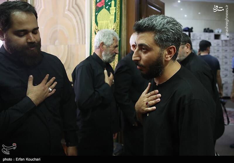 عکس / مراسم سالگرد شهادت اسماعیل هنیه و چهلم سردار ایزدی 16