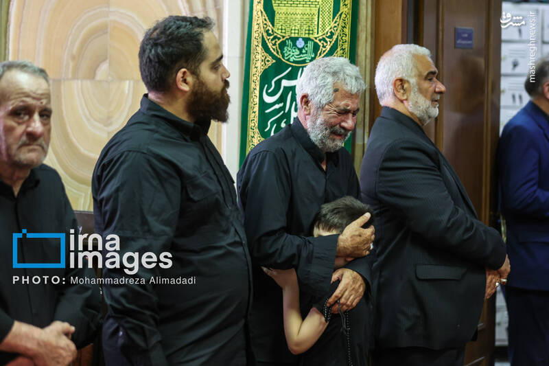 عکس / مراسم سالگرد شهادت اسماعیل هنیه و چهلم سردار ایزدی 4