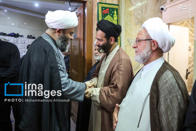 عکس / مراسم سالگرد شهادت اسماعیل هنیه و چهلم سردار ایزدی 12