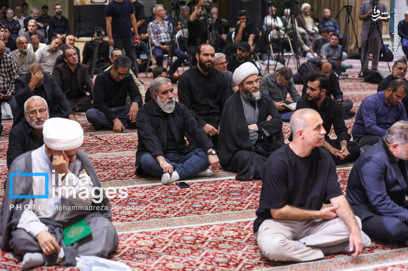 عکس / مراسم سالگرد شهادت اسماعیل هنیه و چهلم سردار ایزدی 42