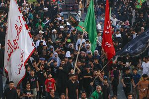 فیلم/ راهی شدن بزرگ‌ترین کاروان پیاده‌روی کشور به سمت طریق‌الحسین