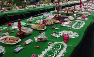 بزرگترین سفره حضرت رقیه(س) در خوزستان