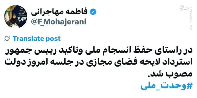 دولت به استرداد لایحه فضای مجازی رای داد