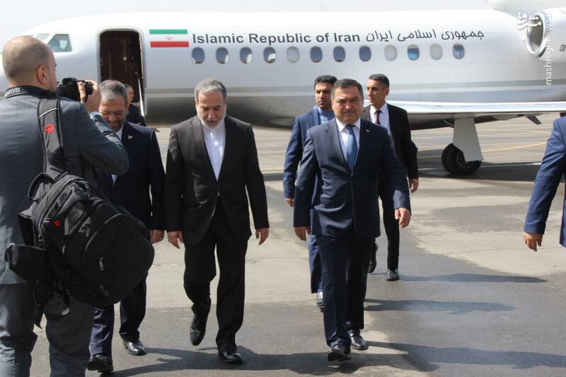 عراقچی وارد تاجیکستان شد+ عکس