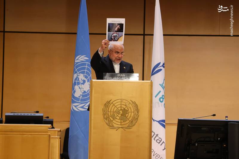 عکس/ سخنرانی قالیباف در ششمین کنفرانس رؤسای مجالس جهان در ژنو