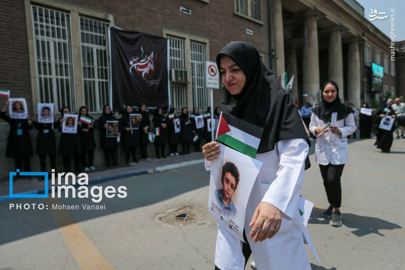 عکس / یادمان شهدای کودک ایران و غزه در بیمارستان امام خمینی (ره) 12