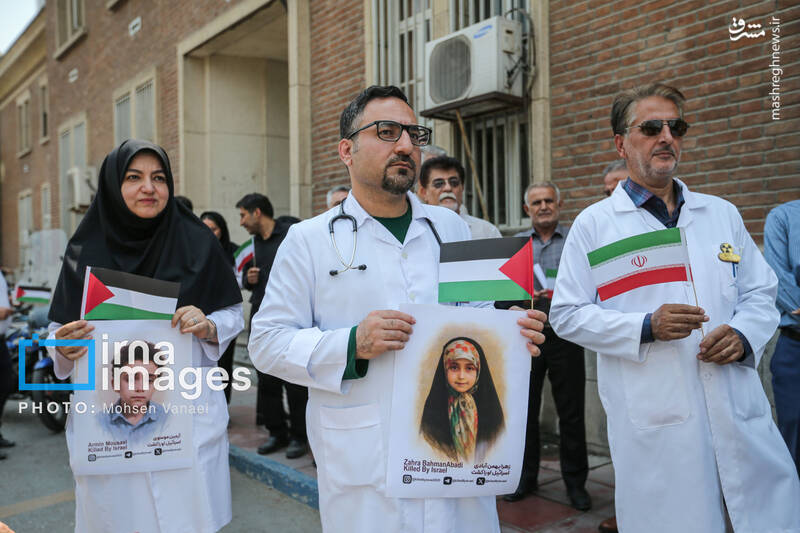 عکس / یادمان شهدای کودک ایران و غزه در بیمارستان امام خمینی (ره) 14