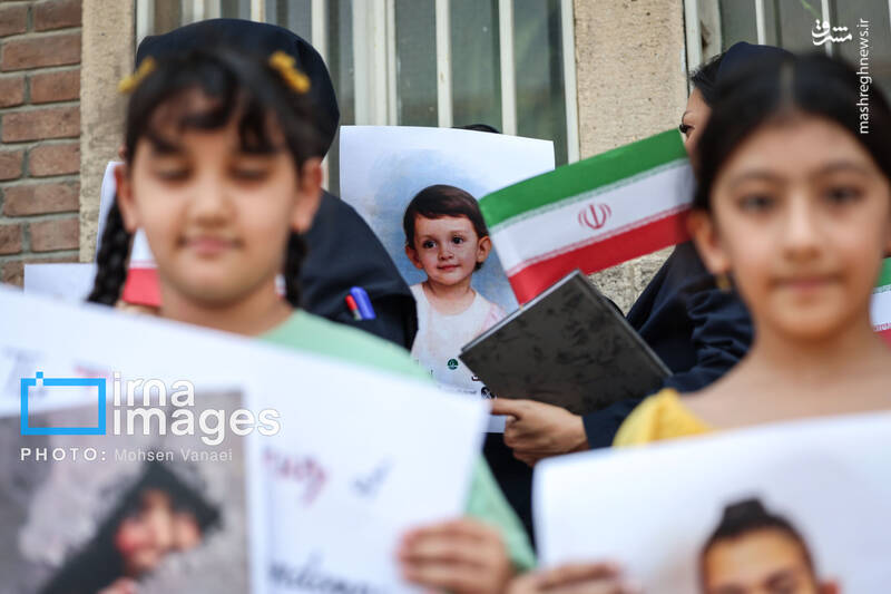 عکس / یادمان شهدای کودک ایران و غزه در بیمارستان امام خمینی (ره) 3