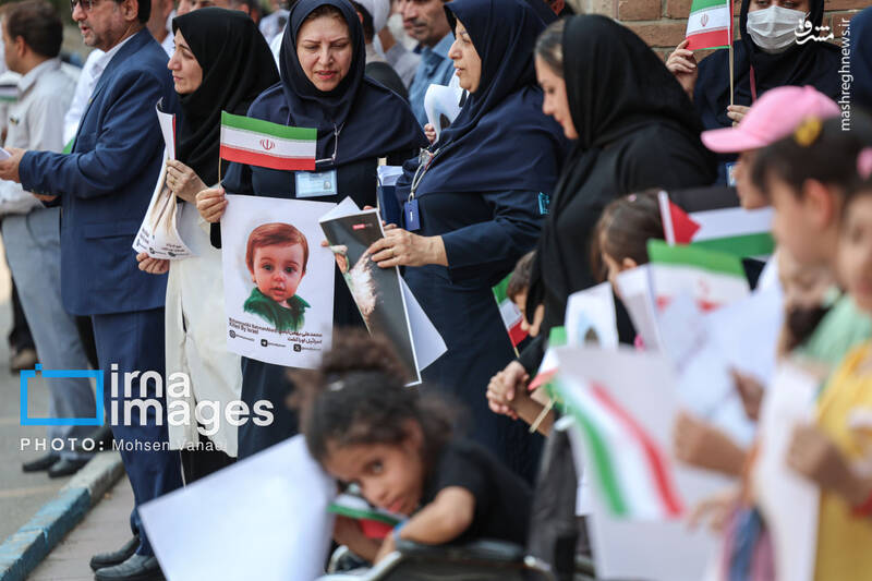 عکس / یادمان شهدای کودک ایران و غزه در بیمارستان امام خمینی (ره) 21