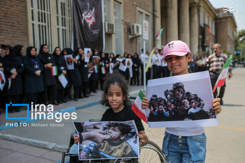 عکس / یادمان شهدای کودک ایران و غزه در بیمارستان امام خمینی (ره) 20