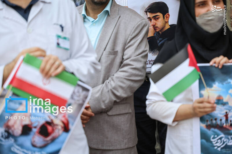 عکس / یادمان شهدای کودک ایران و غزه در بیمارستان امام خمینی (ره) 19