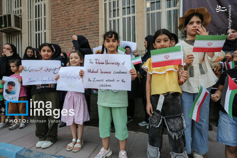 عکس / یادمان شهدای کودک ایران و غزه در بیمارستان امام خمینی (ره) 18