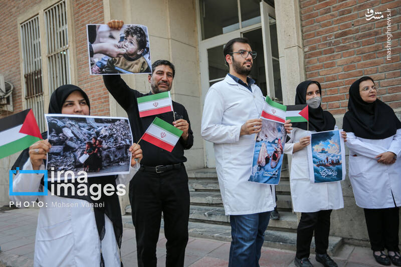 عکس / یادمان شهدای کودک ایران و غزه در بیمارستان امام خمینی (ره) 16