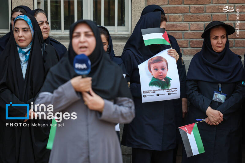 عکس / یادمان شهدای کودک ایران و غزه در بیمارستان امام خمینی (ره) 11