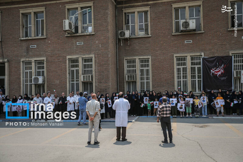 عکس / یادمان شهدای کودک ایران و غزه در بیمارستان امام خمینی (ره) 24