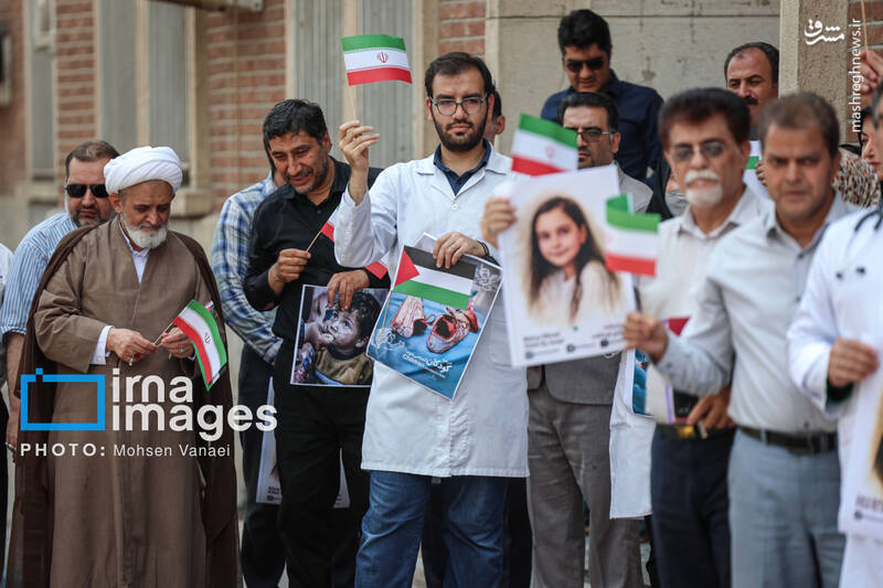 عکس / یادمان شهدای کودک ایران و غزه در بیمارستان امام خمینی (ره) 10