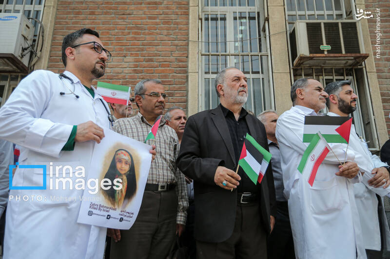 عکس / یادمان شهدای کودک ایران و غزه در بیمارستان امام خمینی (ره) 9