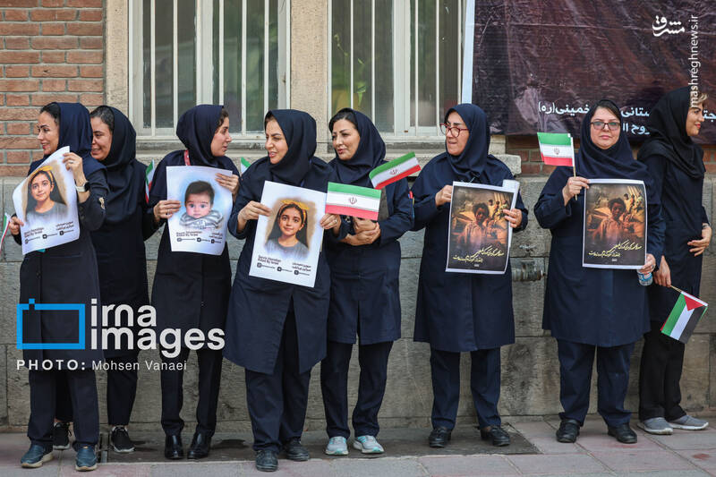 عکس / یادمان شهدای کودک ایران و غزه در بیمارستان امام خمینی (ره) 4