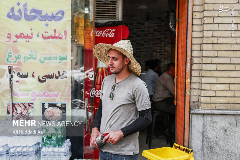 عکس / زیر تیغ گرما 11