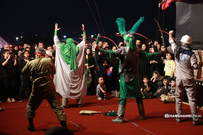 رویداد «محرم شهر» در میدان آزادی تهران