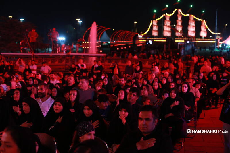 رویداد «محرم شهر» در میدان آزادی تهران