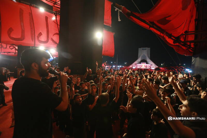 رویداد «محرم شهر» در میدان آزادی تهران