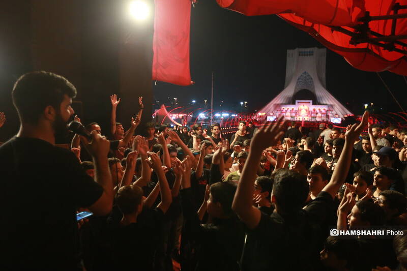 رویداد «محرم شهر» در میدان آزادی تهران