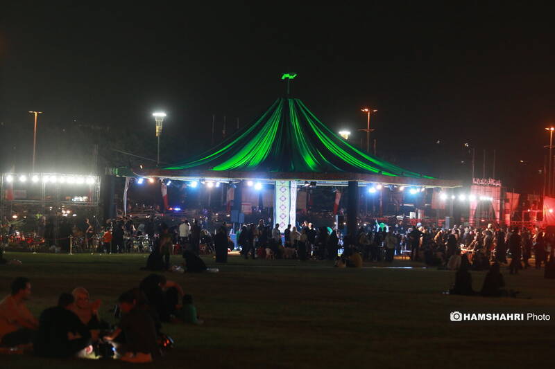 رویداد «محرم شهر» در میدان آزادی تهران