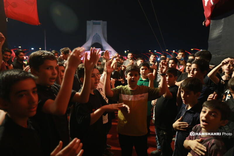 رویداد «محرم شهر» در میدان آزادی تهران