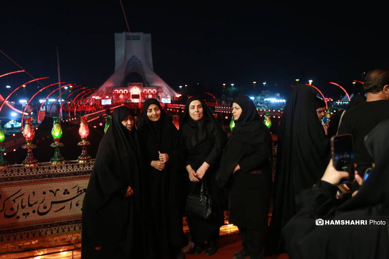 رویداد «محرم شهر» در میدان آزادی تهران