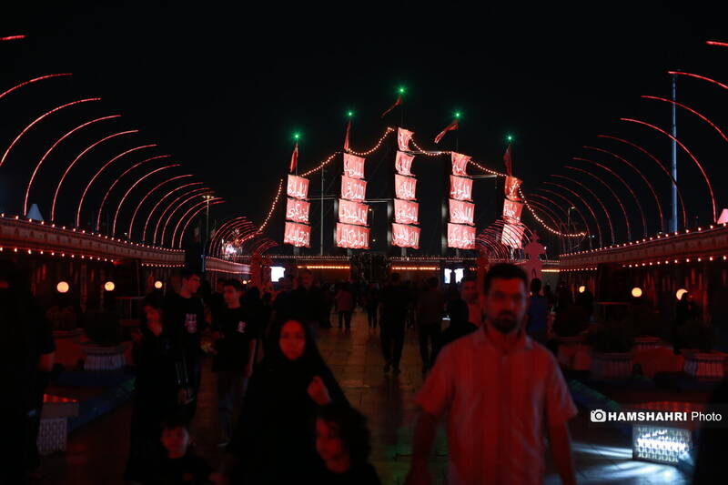 رویداد «محرم شهر» در میدان آزادی تهران