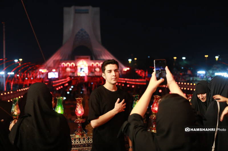 رویداد «محرم شهر» در میدان آزادی تهران