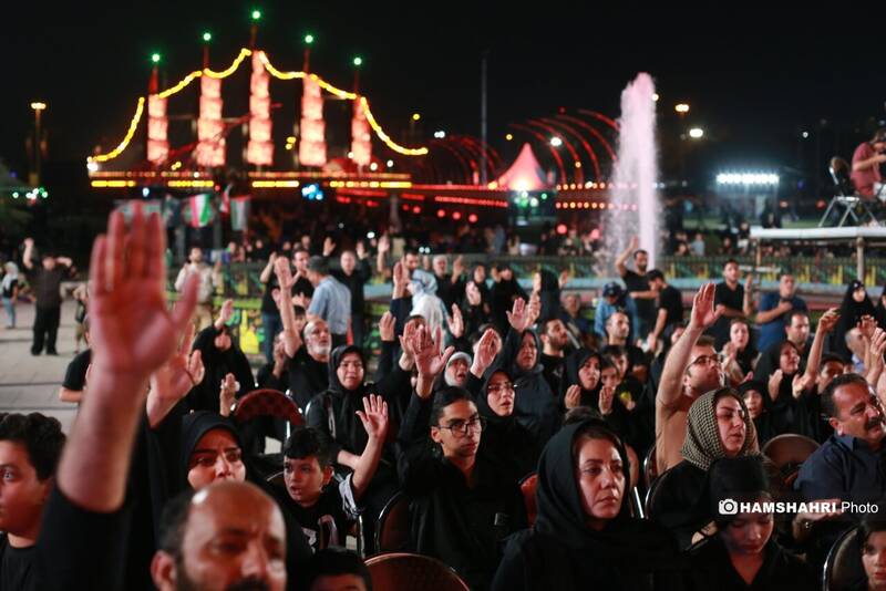 رویداد «محرم شهر» در میدان آزادی تهران