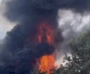 آتش سوزی شدید در مشهد + فیلم